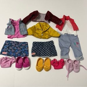OUR GRNERATION 18” Doll clothes lot fits American girl dolls toy